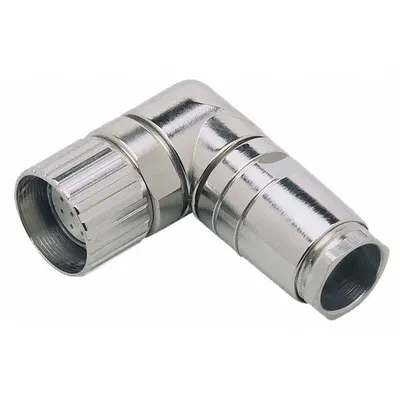 IFM Circular Connector: M23 Female Thread with 90° Angled Connection, 12 Socket - M23 Circular Connectors