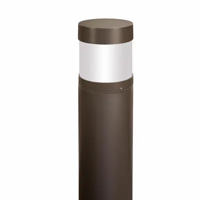 LED SGB-R-LSCS LED Bollard Light, Bronze, 3000K, 22W, 2383-2624 lm - LED Bollard Lights