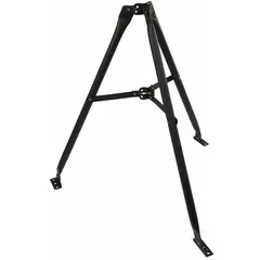 This heavy-duty tripod mount is designed for roof installation of antennas and satellite dishes. It features a 60-inch high mast for stable support in outdoor applications.