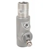Sealing Fitting - Vertical: Aluminum, 2 in Trade Size, Male to Female, 6 1/8 in Overall Lg (MPN EYDM-200AL)