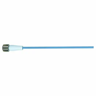 MURRELEKTRONIK Cordset: M12 Female Straight X Bare Wire, 4 Pins, Blue, TPE-S, 1.5 m Cable Lg - Single-Ended Cordsets with TPE Jacket for Food & Beverage Applications