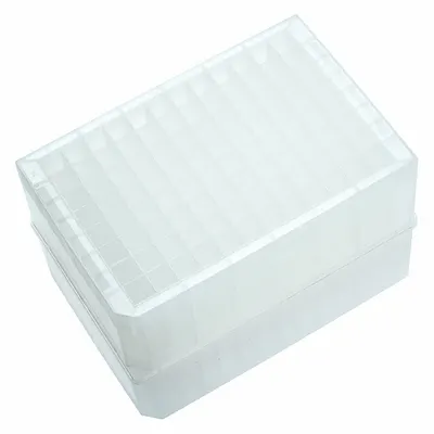 CELLTREAT Well Plate: Non-Sterile, 96 Wells, 2 mL, 125 mm Dia, RNase/DNase Free - Deep Well Plates