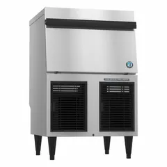 Air-cooled undercounter flake ice machine producing 331 lb of ice per day. Dimensions: 24 in W x 26 in D x 39 in H. Suitable for commercial kitchens and foodservice operations requiring continuous flake ice.