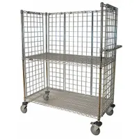 APPROVED VENDOR Stock Cart: 1,000 lb, Overall Dim. 24 in L x 48 in W x 60 in H, Adj, 2 Shelves (MPN ITC-2448-54C)