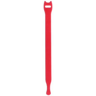 VELCRO BRAND Perforated Back to Back Strap: 8 in Lg, 2.00 in, 0.75 in Wd, Nylon/Polypropylene - Slotted Hook-and-Loop Cable Ties