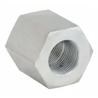 PARKER Metal Pipe Straight: Union, Steel, 18 mm x 18 mm, Female Threaded x Female Metric Threaded (MPN M18G8HG8S)