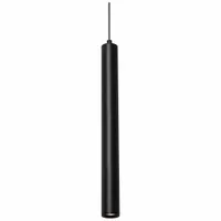 AFX INC. Pendant: 1 1/4 in Dia, 16 in Ht, Black, 800 lm, 3000K, 9 W, 120 to 277V AC, Dimmable (MPN ELIP01L30UDBK)