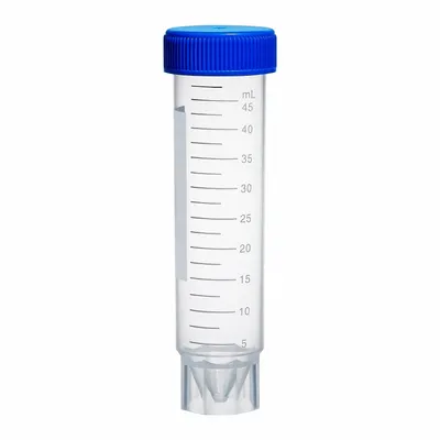 OEM APPROVED VENDOR 50 mL Polypropylene Centrifuge Tube with Attached Screw Cap - Plastic Centrifuge Tubes