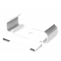 REMPHOS LED Light Bar T-Bar Bracket: 1 in Lg, 1 in Wd, 1/3 in Ht, Enamel, For LED, 10 PK (MPN RP-LBI-T1516-10P)