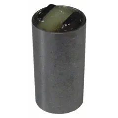 This encased ceramic magnet features a cylindrical shape with a 2-pole magnetic field. With a 0.5 in thickness and 1/4 in outside diameter, it provides a maximum pull force of 0.4 lbf. Suitable for light-duty holding, positioning, and fixturing applications.