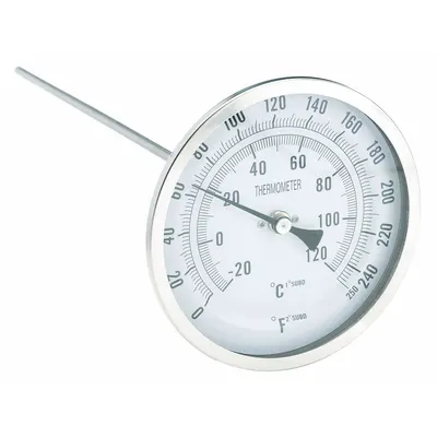 OEM APPROVED VENDOR Back-Mount Fixed-Angle Thread-Mount Dial Thermometer - Back-Mount Fixed-Angle Thread-Mount Dial Thermometers