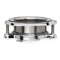 IN-SINK-ERATOR Quick Lock Mount: Stainless Steel, Silver, Mfr Part # QLM-00