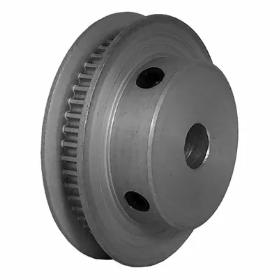 Dayton Timing Pulley: Modified Curvilinear, Fixed, For GT Timing Belt Section - GT Section Fixed-Bore Timing Pulleys with Hub