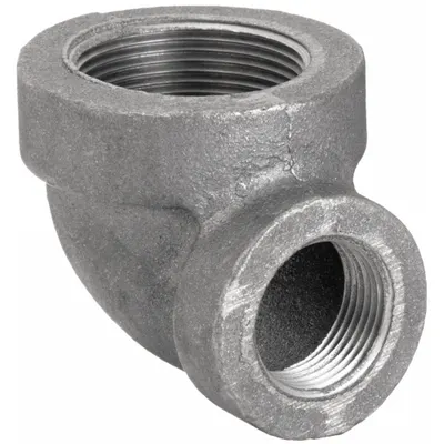 ANVIL Metal Pipe Elbow: 3 in x 2 in, Threaded x Threaded, Class 125, 175 psi @ 150° F - Low-Pressure Threaded Pipe Fittings