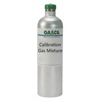 GASCO Calibration Gas: Air, Disposable, +/-5% Accuracy, C3H8/H2S/N2/O2, Calibration Gas, Cylinder (MPN X03AI98CA340000)