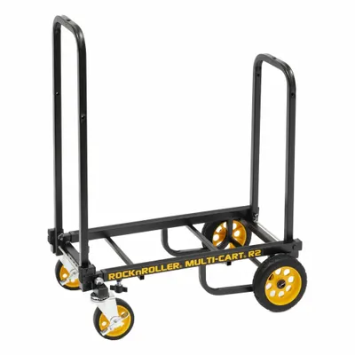 ROCK Extra-Versatile 4-Position Steel Convertible Hand Truck - Extra-Versatile 4-Position Steel Convertible Hand Trucks with Extendable Frame