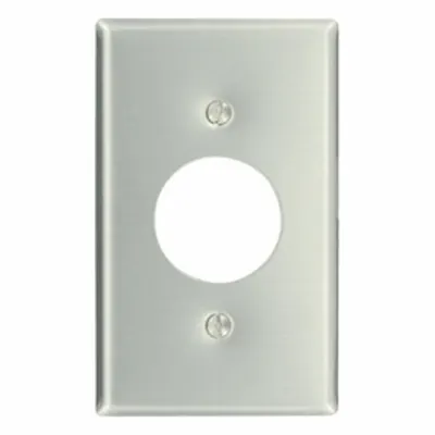 LEVITON Wall Plate: Duplex Outlet, 1 Gang - General Purpose Wall Plates