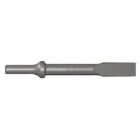 AJAX Chisel: 0.401 in Shank Size, Round, Round, 5/8 in Chisel Tip Wd, 5 3/4 in Overall Lg (MPN 912)