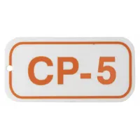 BRADY Lockout Tag: None/ No Header, CP-5, Polystyrene, English, Plastic (MPN 105638)