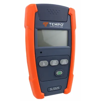 TEMPO COMMUNICATIONS SLS525 Multi-Mode Stabilized Light Source with ST Connector - Light Sources for Optical Power Meters