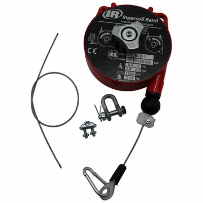 INGERSOLL RAND Tool Balancer: Non-Locking, 2.2 lb Max. Tool Wt, 5.2 ft Cable Lg, Aluminum - General Purpose Tool Balancers