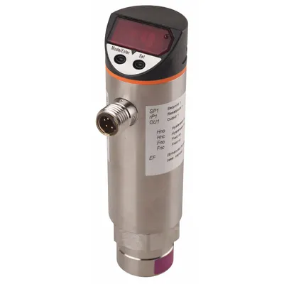 IFM Digital Pressure Sensor: SPST, 0 psi – 1,450 psi, Triac - Digital Pressure Switches