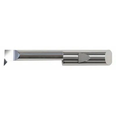MICRO 100 Boring Bar: Radial Profiling, 5/16 in Shank Dia., Bright (Uncoated) - Machining