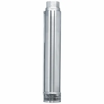 LITTLE GIANT Stainless Steel Submersible Well Pump Head, 88 gpm, 13 Stages - Pump Heads for Submersible Deep Well Pumps