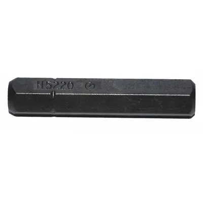 ZEPHYR Insert Bit: Insert Bit, Imperial, Hex Head, 1/4 in Bit Industry Size, Std - Hex Power Bits