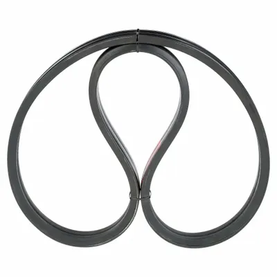 Dayton Banded V-Belt: 2/B104, 2 Ribs, 107 in Outside Lg, 15/16 in Top Wd - B Section Banded V-Belts
