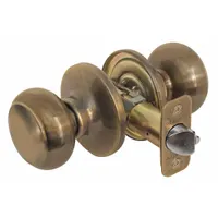 MASTER LOCK Door Lockset: Passage Knob Locksets, Brass (MPN RU0405BOX)