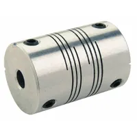 RULAND MANUFACTURING Motion Control Coupling: 3° Angular Misalignment, 8 mm Bore Dia 1, Aluminum, 1 (MPN FSMR19-8-7-A)