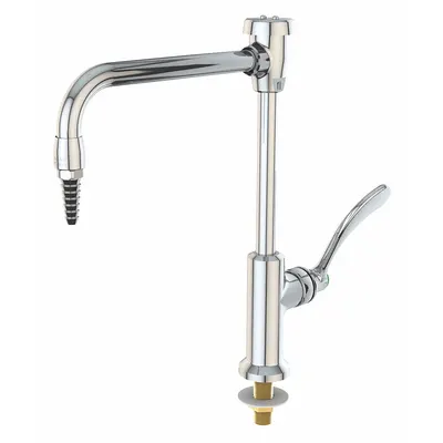 INSTOCK Laboratory Faucet: Faucet, Single-Post, For Cold Water Media, 1 Handles - Single-Post Laboratory Faucets