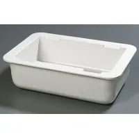CARLISLE Food Pan: Full Size, Rectangular, 20 qt Capacity, NSF Certified, 24 1/16 in Overall Lg (MPN CM104202)