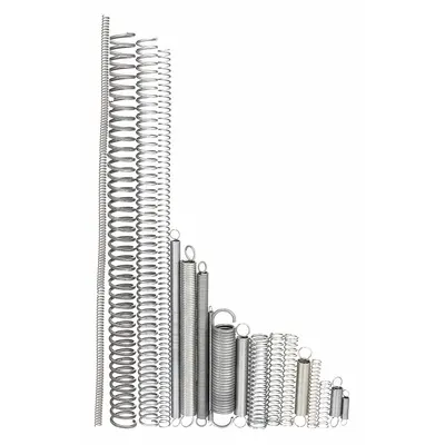 OEM Compression/Ext Spring Assortment: Carbon Steel, 90 Pieces - Extension Spring Assortments