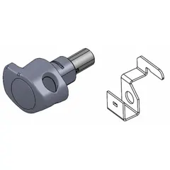 Replacement lock designed for PROTO rolling tool cabinets. Compatible with model JSTV2739RS07RG. Provides a direct replacement for securing tool storage in workshop environments.
