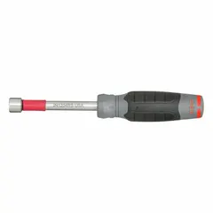 This standard nut driver from PROTO features a solid round shaft and is designed for SAE fasteners. The non-magnetized tip and straight, round body make it suitable for general assembly, maintenance, and repair tasks in industrial and mechanical applications.