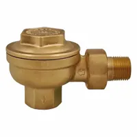 Steam Trap: Brass Body, Angle Design, 2,450 lb/hr, 3/4 in FNPT Inlet, No Strainer, 25 psi Max. (MPN 134A)