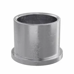 This lubricated general purpose metallic flanged sleeve bearing is made from SAE 863 iron-copper material. It has a 1-1/2 in bore, 1-3/4 in OD, and 1-1/2 in length. The flanged design supports radial and axial loads in rotating or oscillating shaft applications. Supplied in a pack of 10.