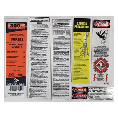 LOUISVILLE Label Kit PK-AS1000 - Material Handling Parts