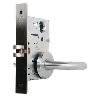 FALCON LOCK Door Lockset: Passage Lever Locksets, Chrome