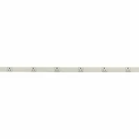 Prewired Raceway: 1 Circuits, 6 Outlets, NEMA 5-15R, 3 ft Lg, 1 5/16 in W x 15/16 in H, Aluminum (MPN HBL20GB306IV)
