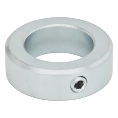 JW WINCO Shaft Collar: 1-Piece, Set Screw, 20 mm Bore Dia, 32 mm Collar Outside Dia - Steel Shaft Collars