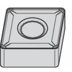 Diamond indexable turning insert for precision machining of non-ferrous materials. Designed for turning and finishing operations on aluminum alloys and composites. Provides wear resistance and consistent surface finish in high-speed machining applications.