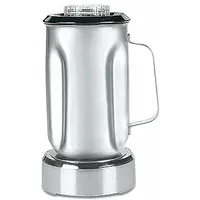 WARING COMMERCIAL Blender Container with Lid and Blade: 32 oz Container Capacity, Black/Silver (MPN SS715)
