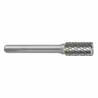 SGS PRO Carbide Bur: Cylinder, SA-5, Double Cut, 1/2" x 1" Head, 1/4" Shank (MPN 10270)