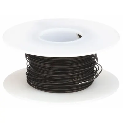 OK INDUSTRIES Spooled Wrapping Wire: 100 ft Overall Lg, 24 AWG Conductor Size - Spooled Wrapping Wires
