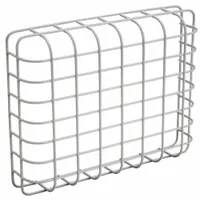 Wire Guard: Wire Guard, 10 1/2 in Overall Ht, 13 3/4 in Overall Wd, 2 3/4 in Overall Dp, Exit Signs (MPN STI 9640)
