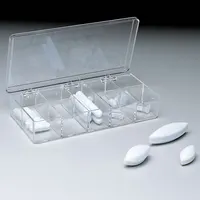 Egg-shaped stir bar made of Alnico, 64 mm overall length and 20 mm diameter, white in color. Autoclavable for sterile laboratory use. Suitable for mixing in beakers and flasks, providing smooth rotation for suspending solids or creating uniform solutions