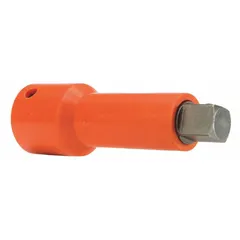 This 3/8" drive impact socket extension has a 4 in overall length with 3/8" input and output drive sizes. The urethane cover protects adjacent surfaces from marring during use. It is designed for extending reach in high-torque fastening applications with impact wrenches.